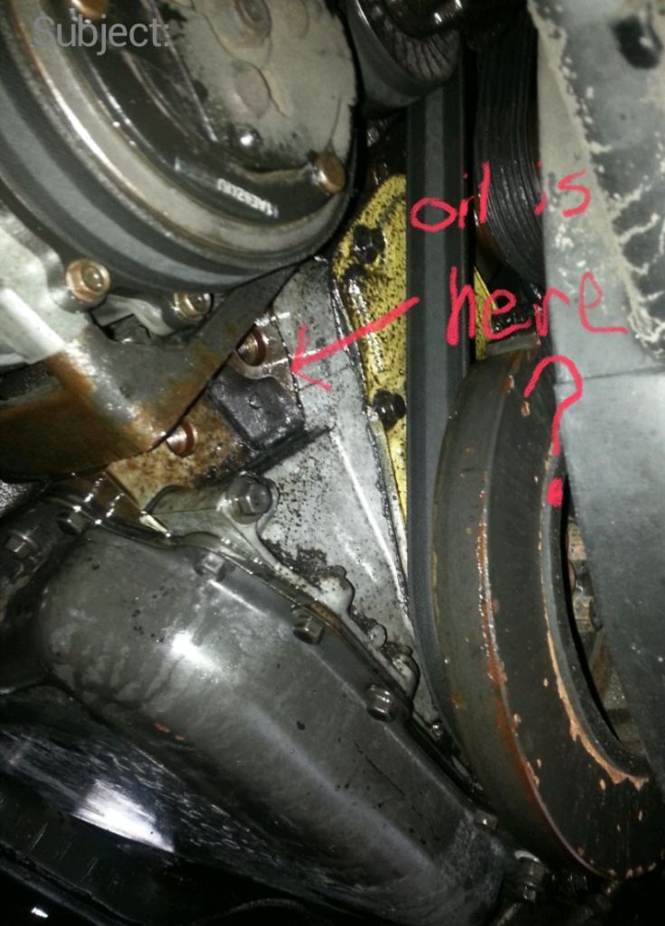 Oil Leak near Timing case??? Dodge Cummins Diesel Forum