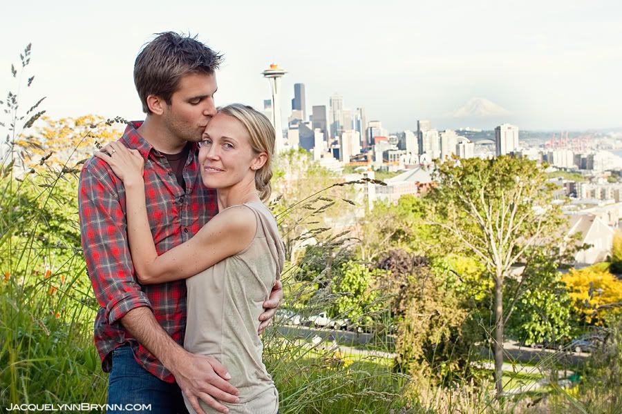 Engagment, Seattle, Seattle, Kerry Park Engagement,Natural, Jacquelynn Brynn Photography