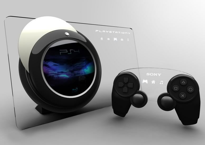 Концепт-дизайн Sony PlayStation 4
