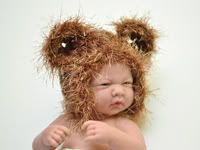 Crunchy Congo Knit Month<br>A Knoodle Knits NEW Design<br>Newborn Fuzzy Bear Hat