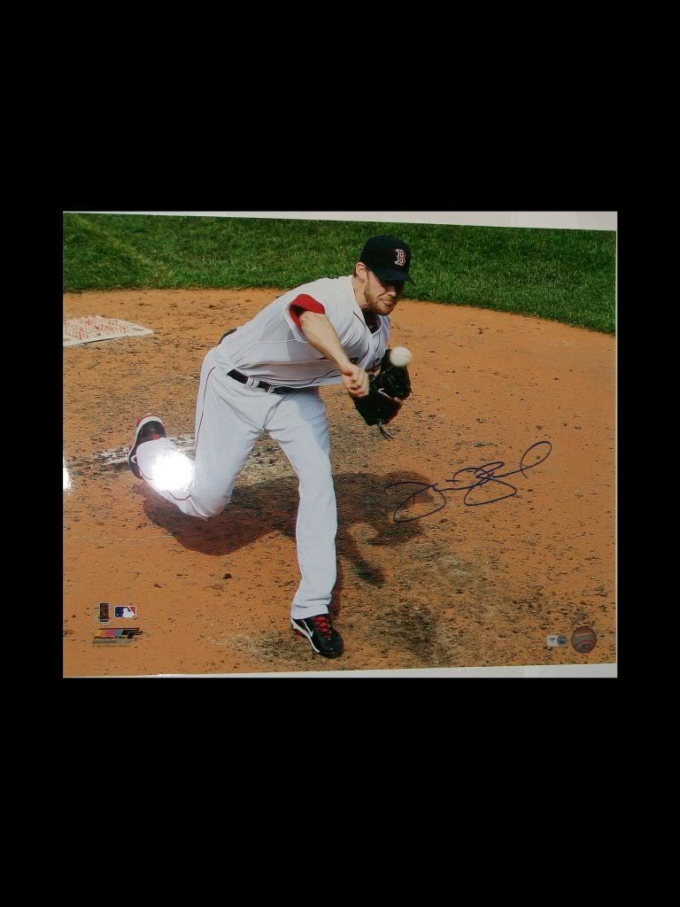 Daniel Bard Autographed 16x20