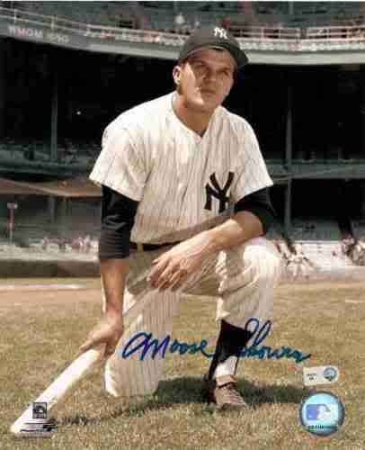 Moose Skowron Autographed 8x10
