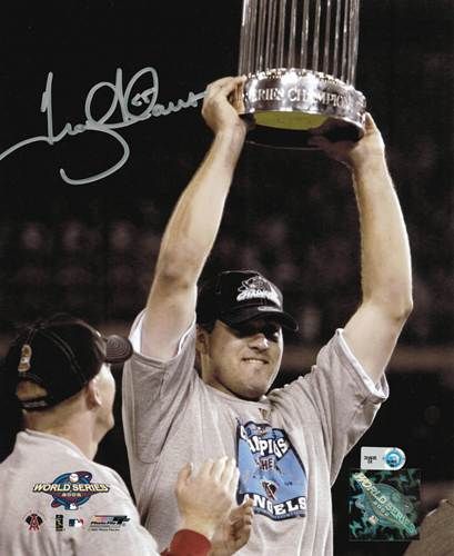 Troy Glaus Autographed 8x10 Trophy