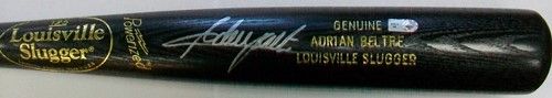 Adrian Beltre Autographed Louisville Slugger (BLACK) Bat