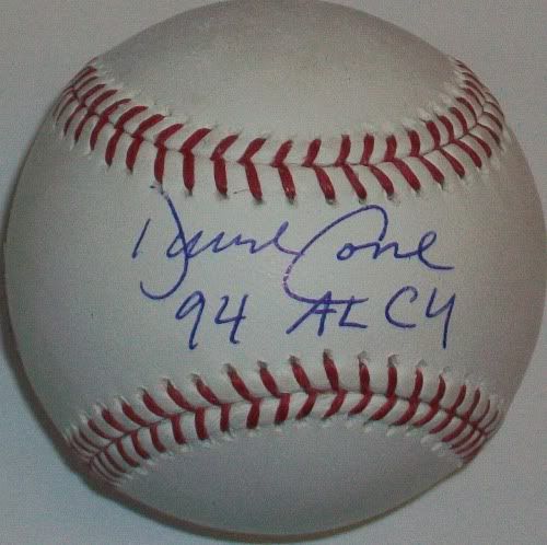  David Cone "94 AL CY" Baseball