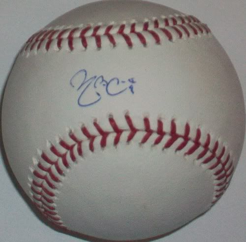 Yadier Molina Autographed Baseball