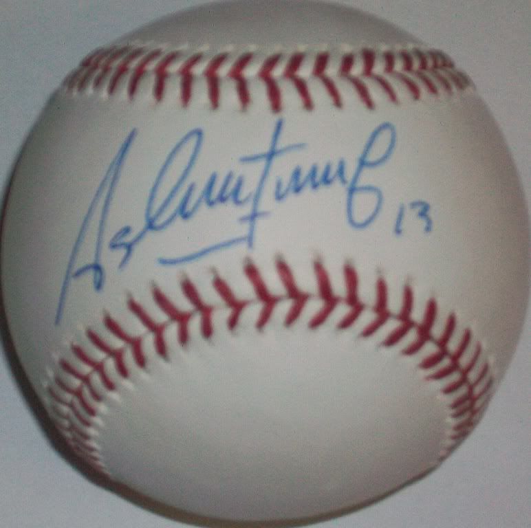 Asdrubal Cabrera Autographed Baseball