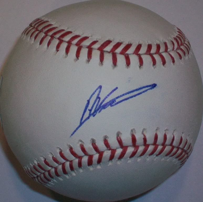 Arodys Vizcaino Autographed Baseball