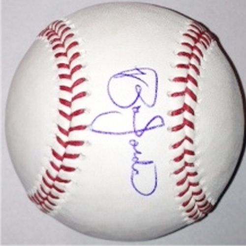 Brian Jordan Autographed Baseball