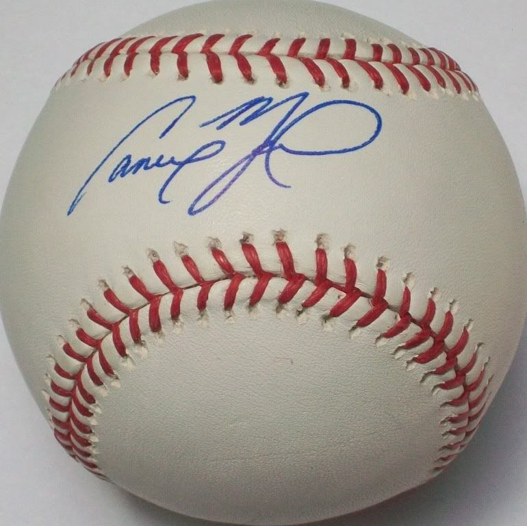 Cameron Maybin Autographed Baseball