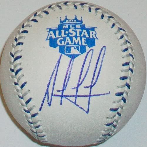 Jesus Aguilar Autographed 2012 ASG Baseball