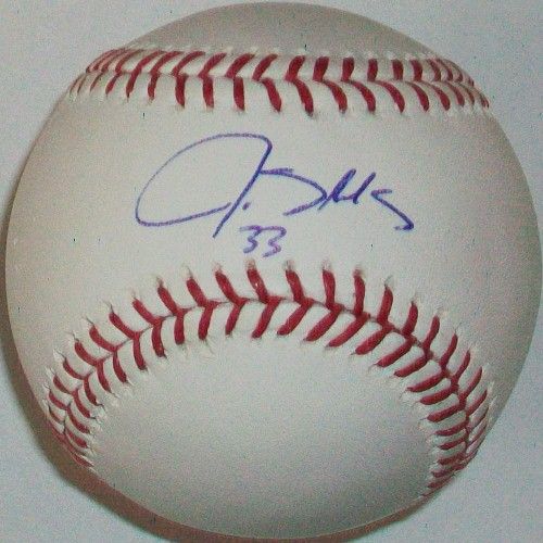 James Shields Autographed Baseball