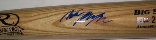 Wil Myers Autographed Louisville Slugger Blonde Bat