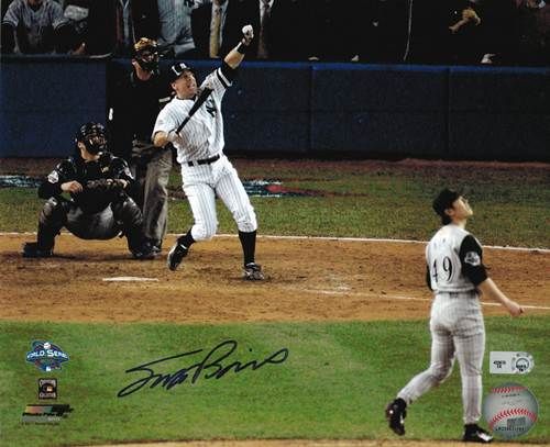 Scott Brosius Autographed 8x10 Photo (Yankees Uniform)