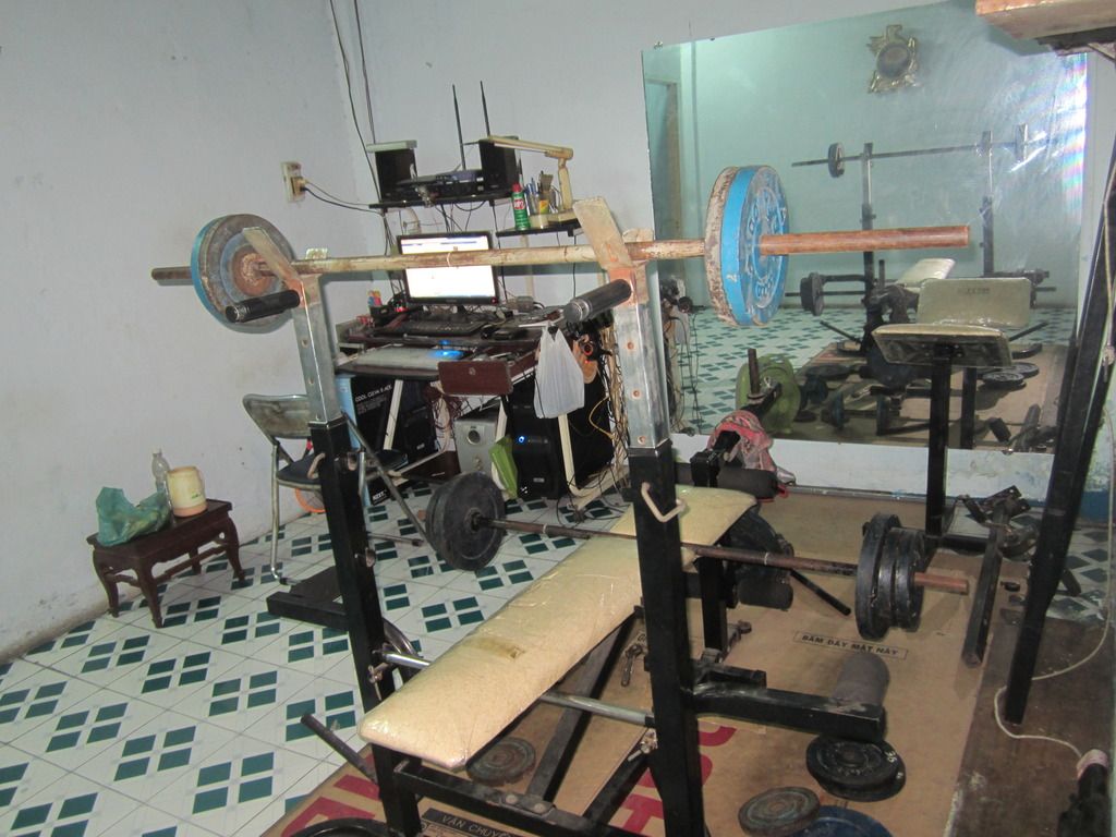 Cần bán dàn tập tạ đa năng