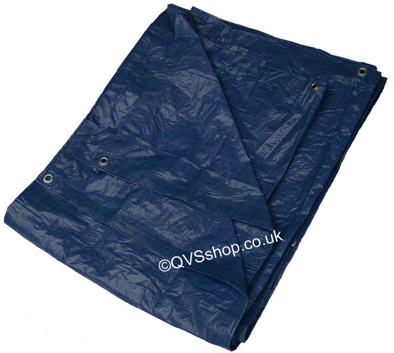 BLUE TARPAULIN COVER SHEET Roof/Building Tarp 7M x 11M eBay