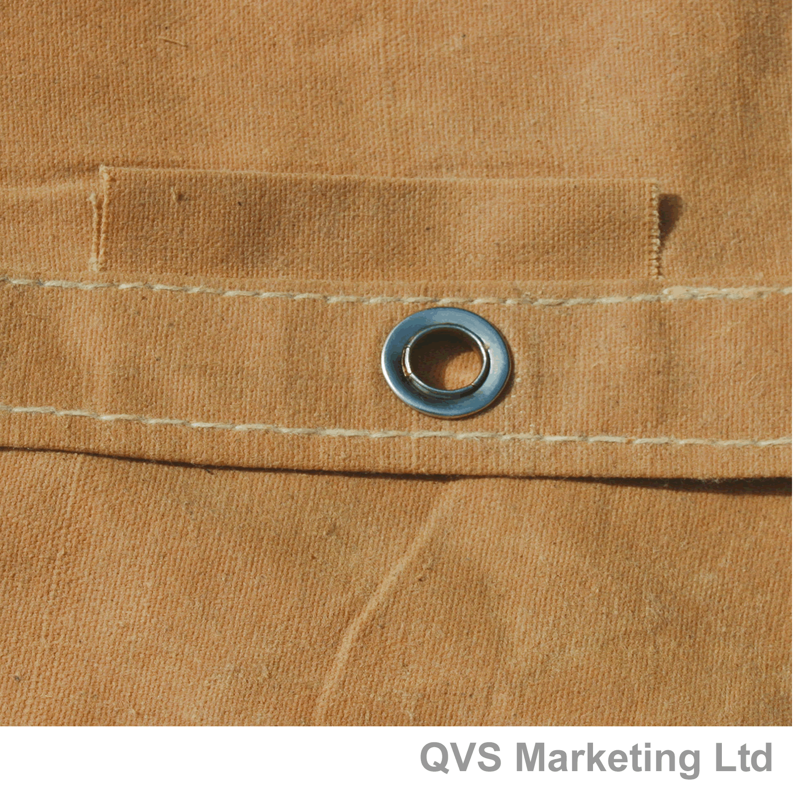 4FT x 6FT HEAVY DUTY TAN CANVAS TARPAULIN Car/Roof/Trailer Tarp with