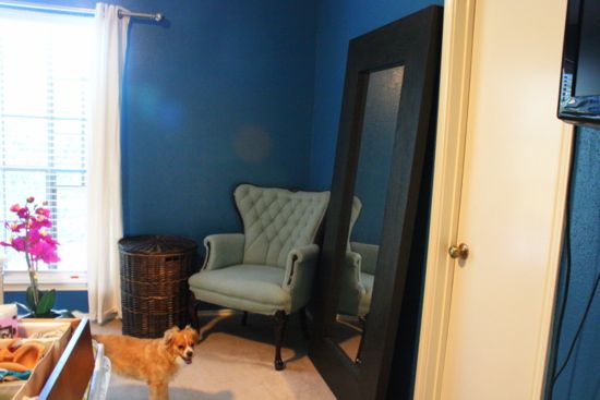rearranging furniture