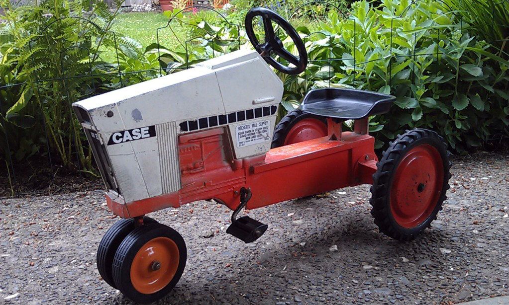 RARE VINTAGE ERTL CASE 90 STROBE PEDAL TRACTOR eBay