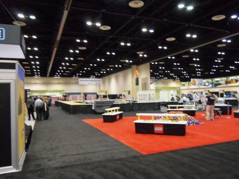 The LEGO area