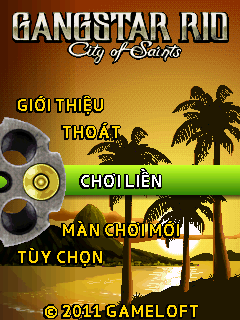 Gangstar Rio: City of Saints tiếng Việt.