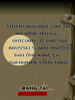 Game The Adventure of Tintin Tiếng Việt - by Gameloft