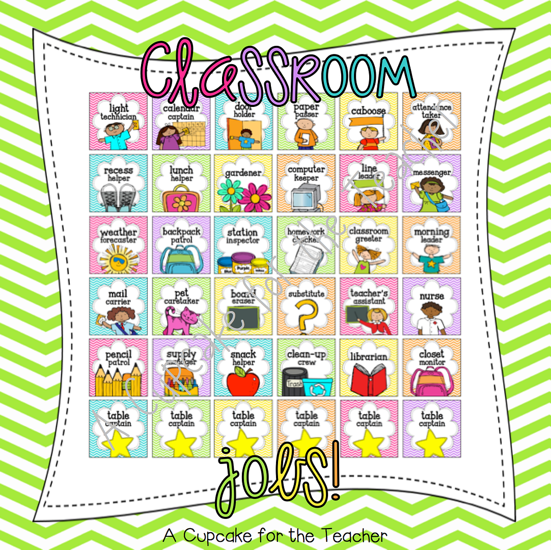 Types Of Classroom Jobs