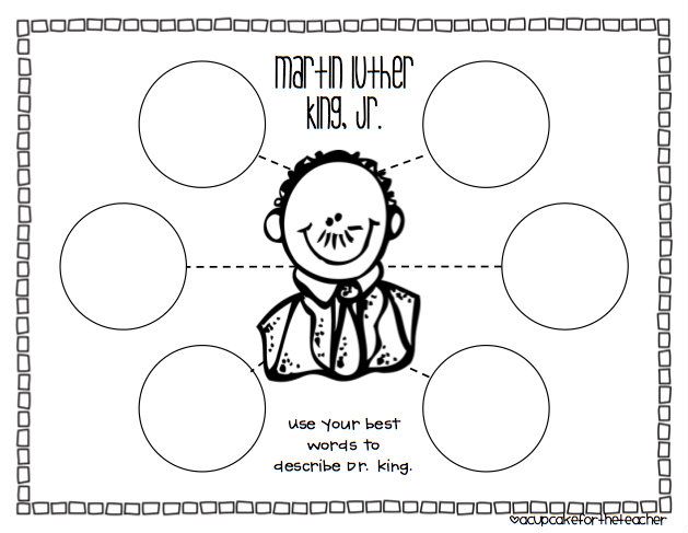 Martin Luther King Coloring Pages