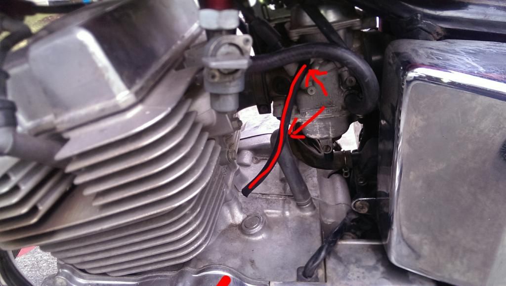 Honda rebel gas leak #3