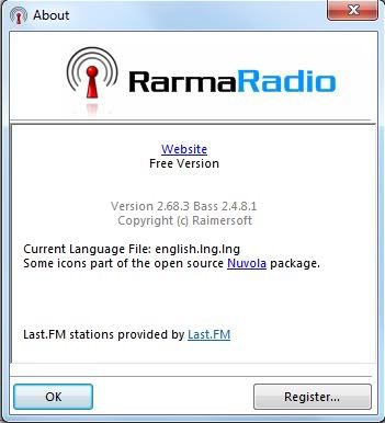RarmaRadio 2.68.3 العملاق لتشغيل محطات الراديو وقنوات التليفزيون بالعالم كرااك