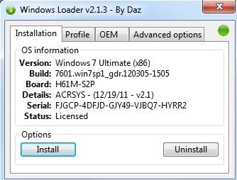 Windows Loader v2.1.3 &WAT Remover لتفعيل ويندوز وتحديثه رسمياً الحياة