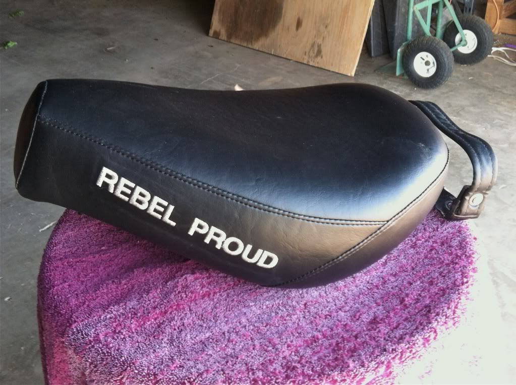 Honda rebel seat forum #7