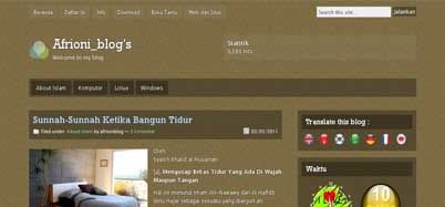 ini adalah blog pribadi saya yang lain yang membahas tentang agama islam dengan sumber-sumber yang luar biasa ilmunya.