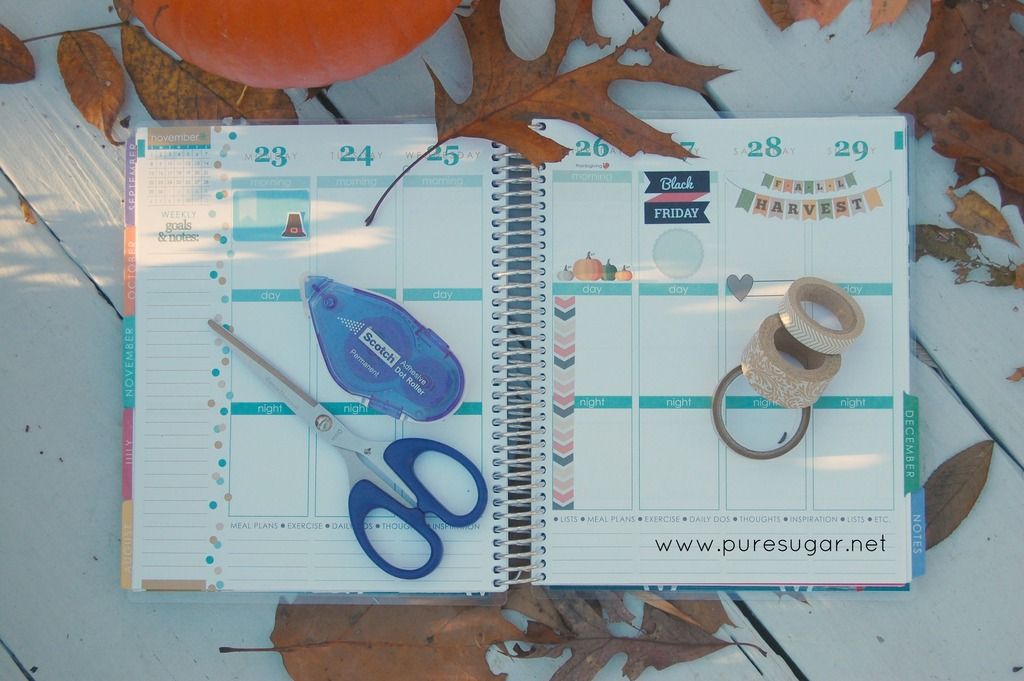  FREE November Planner Stickers from PureSugar.net