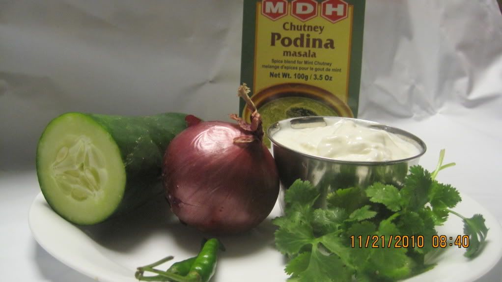 Raitha - Ingredients
