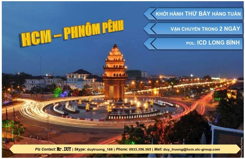 Vận Chuyển Hàng Hóa Đi Campuchia