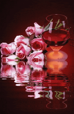 pink rose wine