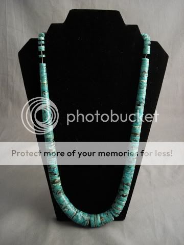   fascinating spiderweb turquoise that graduates into huge stones this