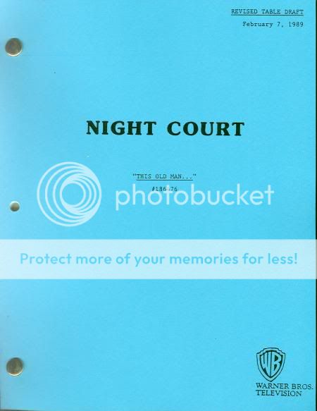 NIGHT COURT set of 17 scripts   Harry Anderson Markie Post John