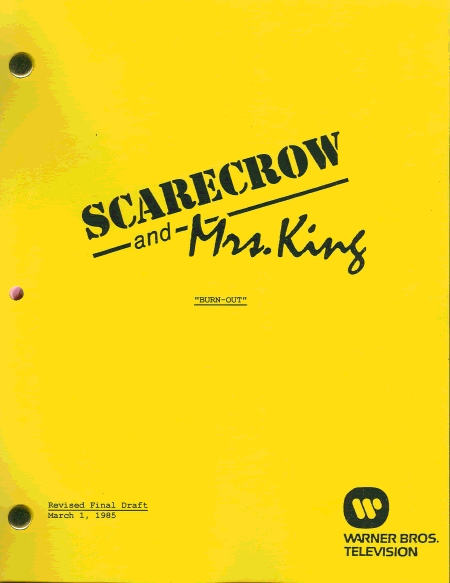 Scarecrow and Mrs King Set of Three TV Scripts Kate Jackson Bruce