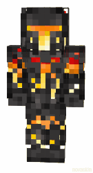 Knight of Embers Minecraft Skin