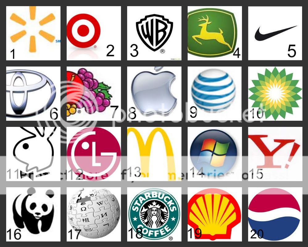 Corporate Company Logos Quiz Foto Kolekcija - Gambaran